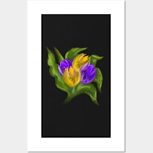 SPRING TULIPS REDUX Posters and Art